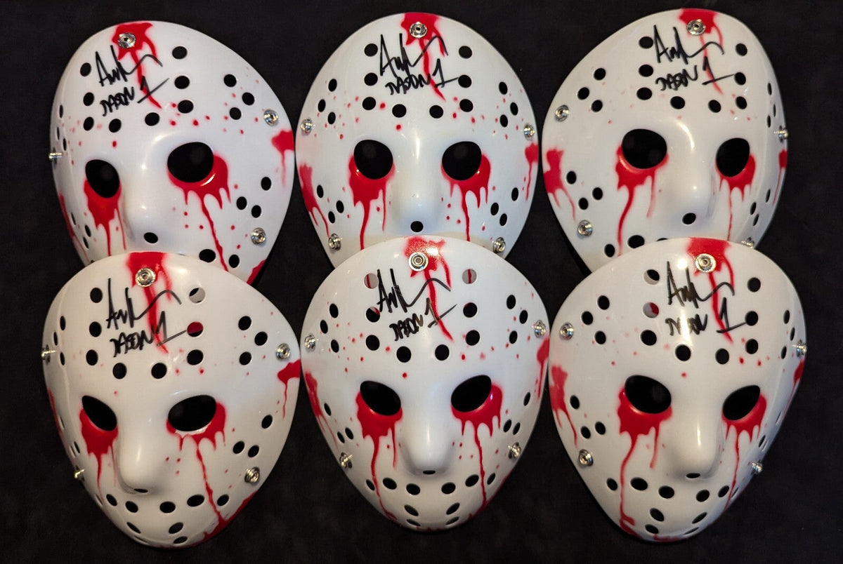 Ari Lehman Signed Inscribed Jason Voorhees Friday The 13Th Mask Jsa Coa