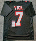 Atlanta Falcons Michael Vick Autographed Signed Jersey Jsa Coa