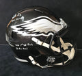 Philadelphia Eagles Fletcher Cox Signed Full Size Alt Replica Helmet Beckett
