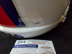 Buffalo Bills Gregory Rousseau Signed Full Size Speed Replica Helmet Jsa Coa