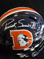 Denver Broncos Pat Surtain Ii Signed Insc Replica Full Size Helmet Beckett