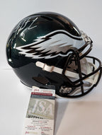 Philadelphia Eagles Fletcher Cox Signed Full Size Speed Replica Helmet Jsa Coa