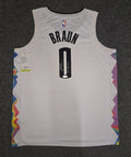 Denver Nuggets Christian Braun Autographed Signed Inscribed Jersey Beckett Holo