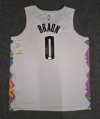 Denver Nuggets Christian Braun Autographed Signed Inscribed Jersey Beckett Holo
