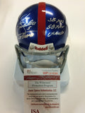 Sean Landeta Autographed Signed Inscribed N.Y. Giants Mini Helmet Jsa Coa