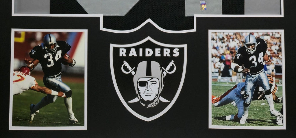 Framed Oakland Raiders Bo Jackson Autographed Signed Jersey Bo Jackson Hologram