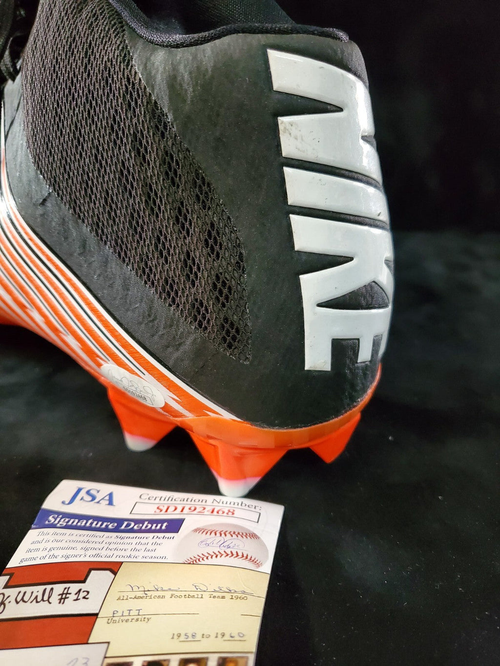 Greg Newsome Ii Autographed Signed Cleat Jsa Coa