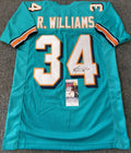 Miami Dolphins Ricky Williams Autographed Signed Jersey Jsa  Coa