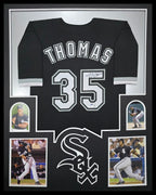 Framed Frank Thomas Autographed Signed Chicago White Sox Beckett Holo