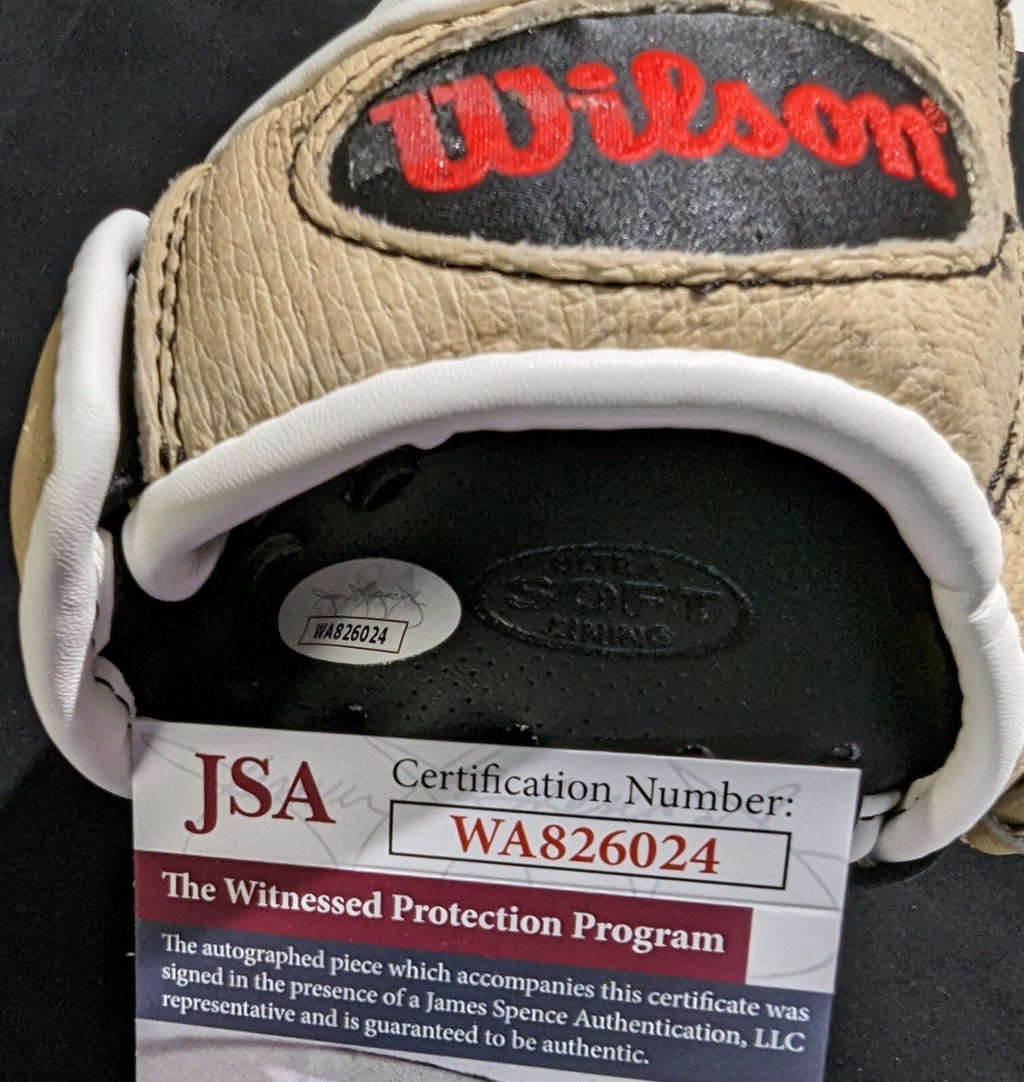 Cleveland Guardians Steven Kwan Autographed Signed Single Glove Jsa Coa