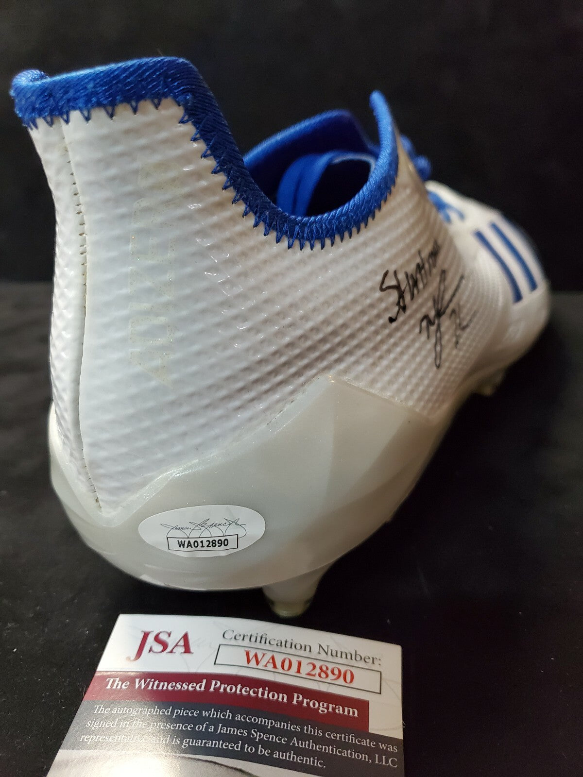 Indianapolis Colts Nyheim Hines Autographed Signed Inscribed Cleat Jsa Coa