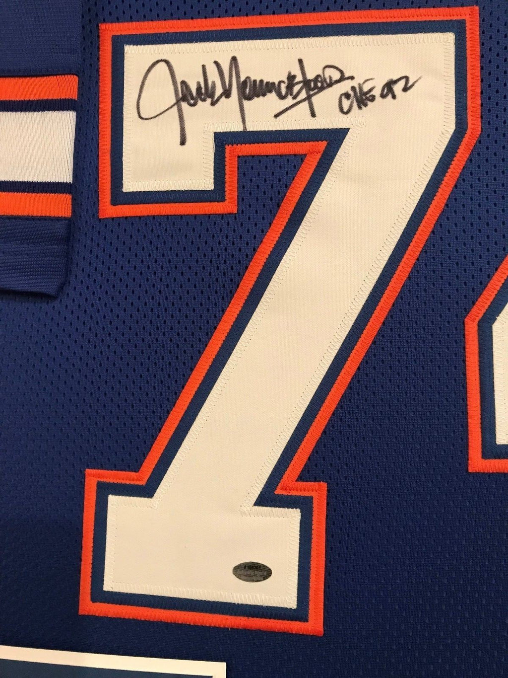 Framed Jack Youngblood Autographed Signed Florida Gators Jersey Schwartz Coa