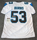 Carolina Panthers Brian Burns Autographed Signed Jersey Jsa  Coa