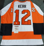 Philadelphia Flyers Tim Kerr Autographed Signed Jersey Jsa Coa