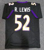 Baltimore Ravens Ray Lewis Autographed Signed Jersey Beckett Holo