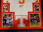 Framed Tennessee Volunteers Hendon Hooker Autographed Authentic Jersey Jsa Coa
