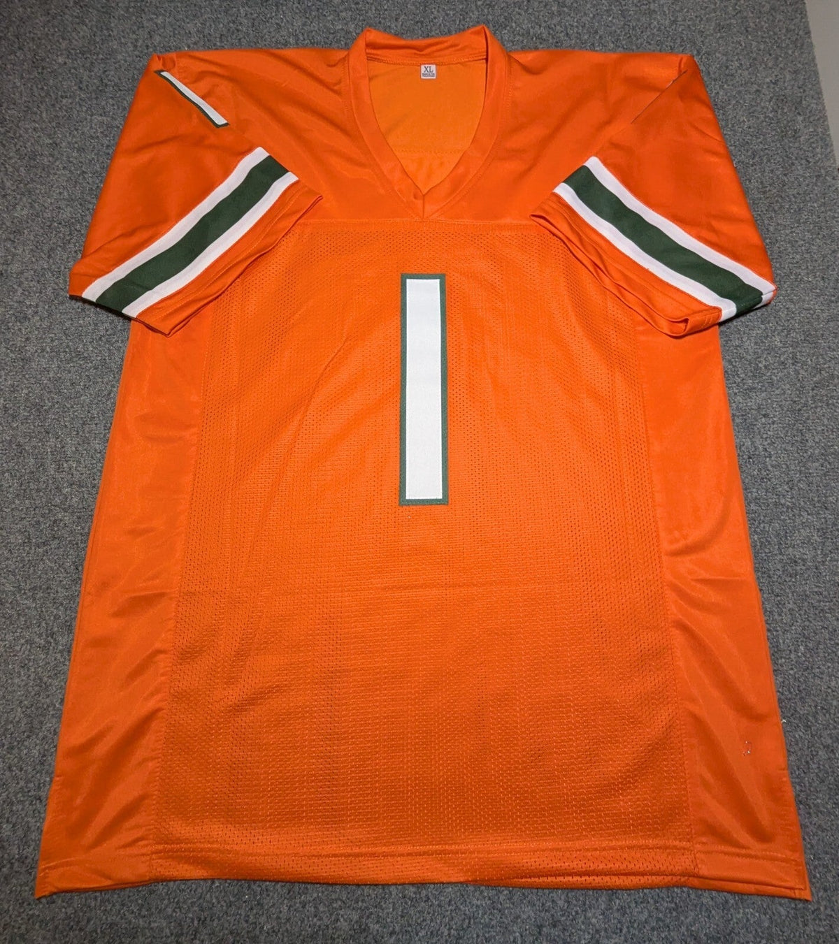 Miami Hurricanes Cam Ward Autographed Signed Jersey Jsa Coa