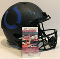 Darius Leonard Signed Indianapolis Colts Eclipse Rep Full Size Helmet Jsa Coa