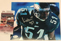 William Thomas Autographed Signed Philadelphia Eagles 8X10 Photo Jsa Coa
