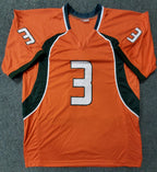 Miami Hurricanes Frank Gore Autographed Signed Jersey Jsa  Coa