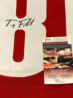 Wisconsin Badgers Troy Fumagalli Autographed Signed Jersey Jsa  Coa