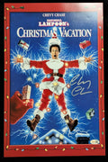 Chevy Chase Autographed Christmas Vacation 11X17 Photo Jsa Authenticated
