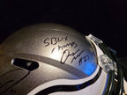 Philadelphia Eagles 3X Signed/2X Inscribed Full Size Flash Replica Helmet Jsa