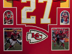 Framed Kansas City Chiefs Kareem Hunt Autographed Signed Jersey Tristar Hologram