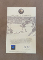 Suede Framed Boston Bruins Bobby Orr Autographed Signed Jersey Gnr Coa