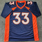 Denver Broncos Javonte Williams Autographed Signed Jersey Jsa  Coa