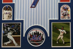 Framed New York Mets Jose Reyes Autographed Signed Jersey Jsa Coa