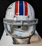 Warren Moon Autographed Signed Houston Oilers Speed Mini Helmet Beckett Holo
