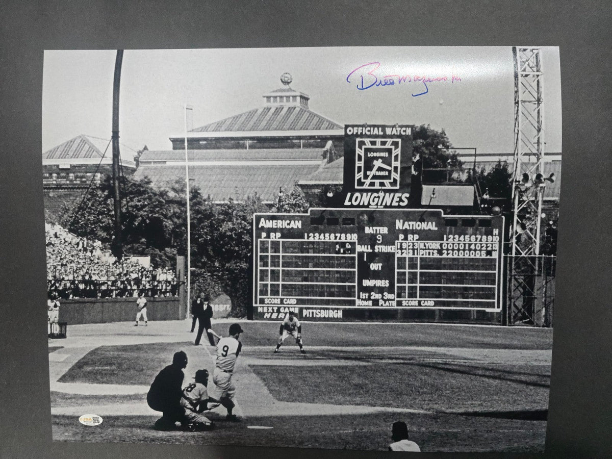 Bill Mazeroski Autographed Signed Pittsburgh Pirates 16X20 Photo Jsa  Coa