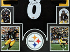 Framed Pittsburgh Steelers Kenny Pickett Autographed Signed Jersey Beckett Holo