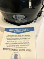 Dj Chark Autographed Signed Jacksonville Jaguars Speed Mini Helmet Beckett Coa