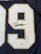 Notre Dame Rylie Mills Autographed Signed Jersey Jsa  Coa