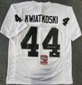 Las Vegas Raiders Nick Kwiatkoski Autographed Jersey Jsa Coa
