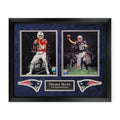Drake Maye New England Patriots Unsigned Collage Framed to 16x20