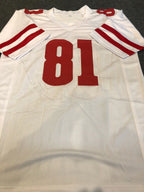 Wisconsin Badgers Troy Fumagalli Autographed Signed Jersey Jsa  Coa