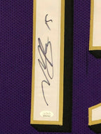 Framed Baltimore Ravens Marquise Brown Autographed Signed Jersey Jsa Coa