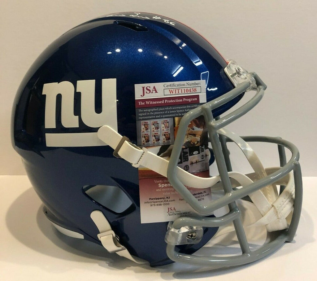Darius Slayton Signed N.Y. Giants Full Size Speed Replica Helmet Jsa Coa