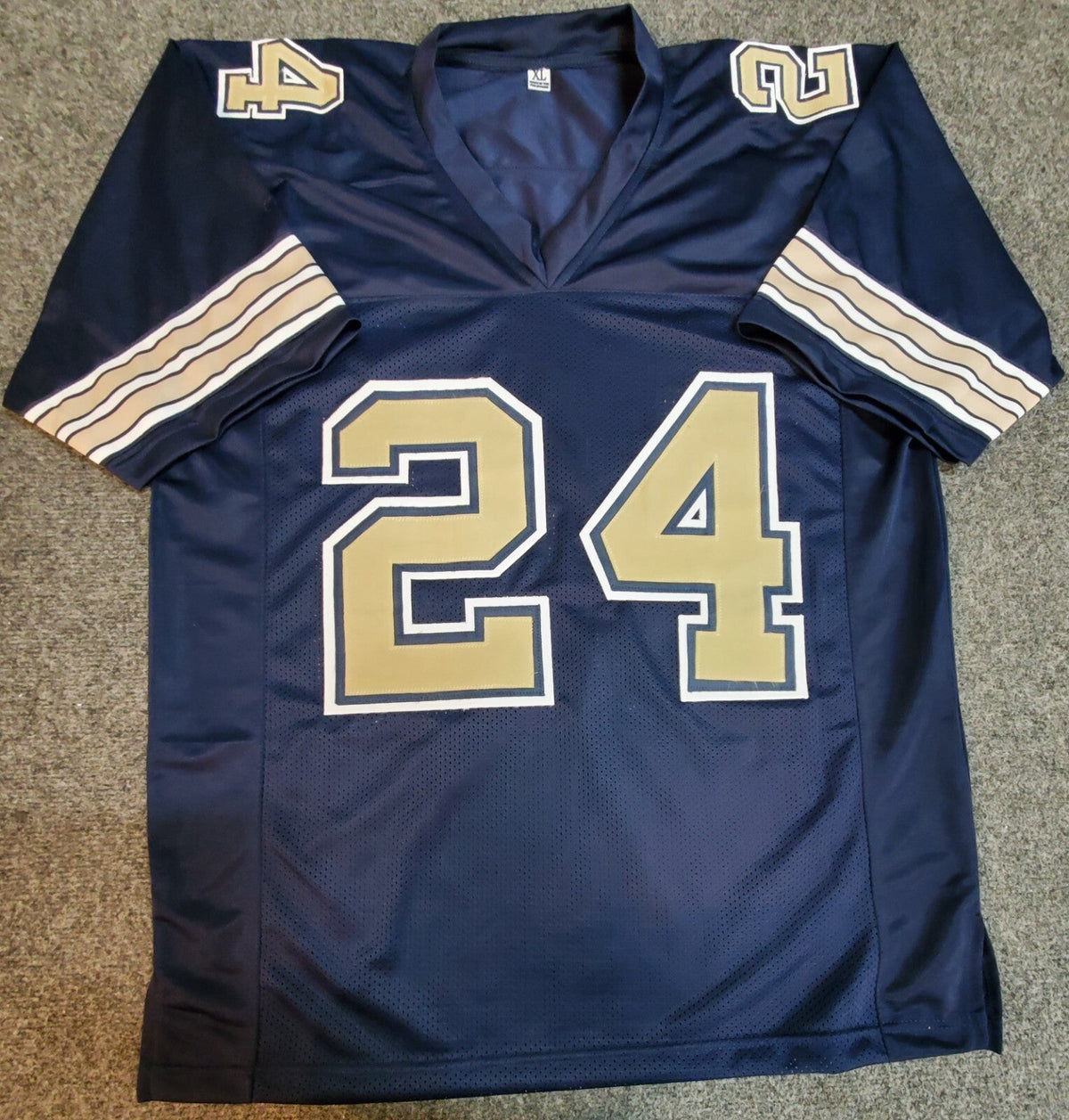 Pitt Panthers Phil Campbell Iii Signed Inscribed "H2p!" Jersey Jsa Coa