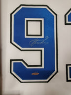 Framed Steven Stamkos Autographed Tampa Bay Lightning Jersey Upper Deck Coa