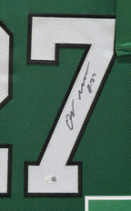 Framed Philadelphia Eagles Quinyon Mitchell Autographed Signed Jersey Jsa Coa