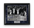 Carlton Fisk Boston Red Sox Autographed 16x20 Photo Framed To 23x27 NEP