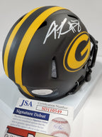Green Bay Packers Amari Rodgers Autographed Signed Eclipse Mini Helmet Jsa Coa
