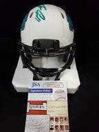 Jacksonville Jaguars Tyson Campbell Signed Lunar Mini Helmet Jsa Coa