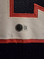 Framed Houston Texans Nico Collins Autographed Signed Jersey Beckett Holo