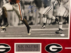 Georgia Bulldogs Alec Ogletree Framed Signed 16X20 Photo Jsa Coa
