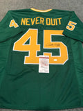 Rudy Ruettiger Autographed Signed Notre Dame Jersey Jsa  Coa